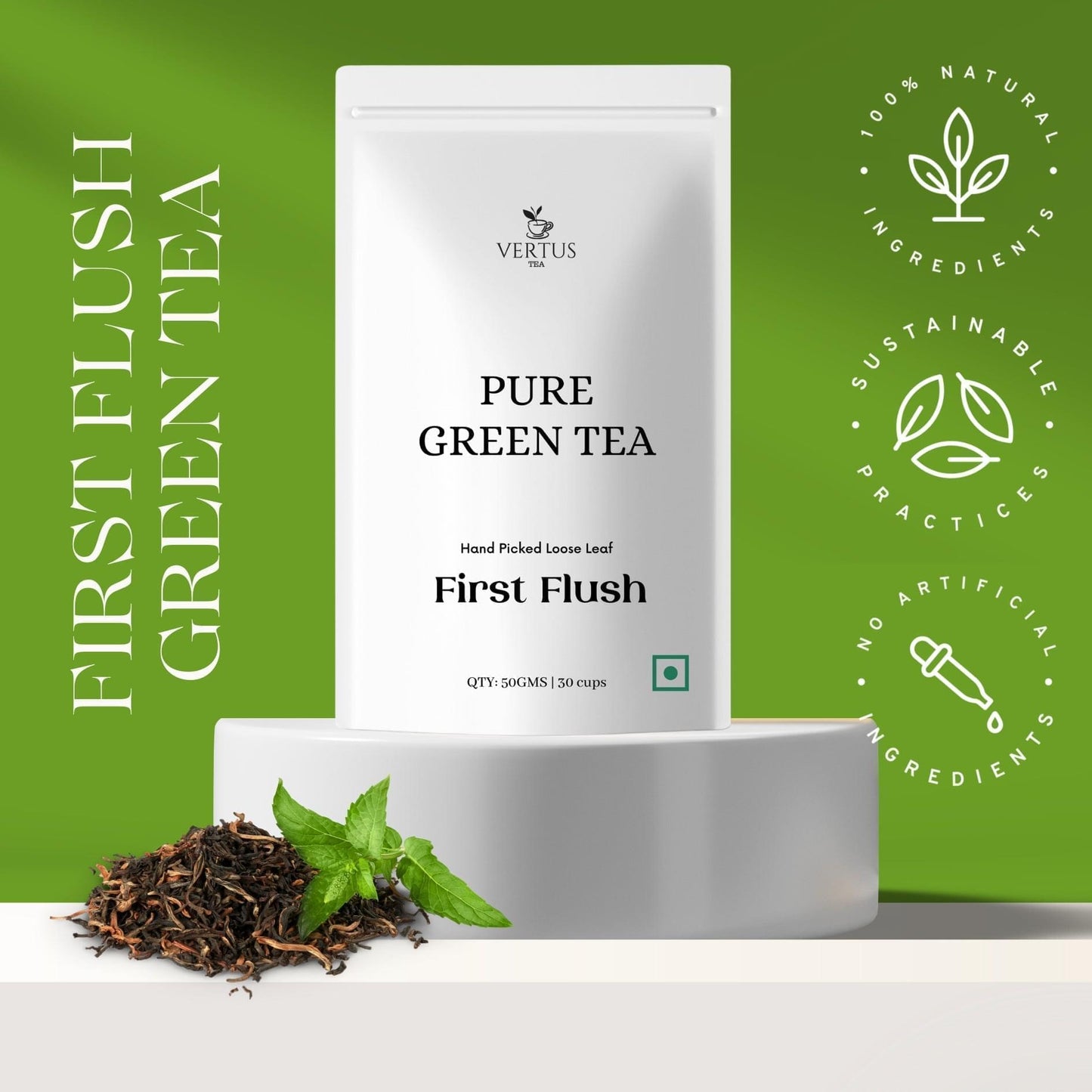 First Flush Green Tea VERTUS TEA