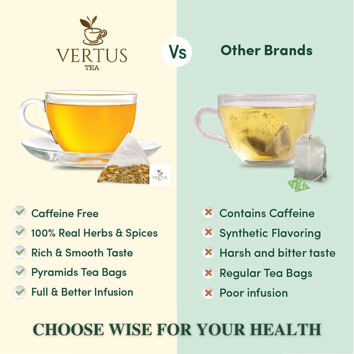 Relax & Calm Bundle VERTUS TEA
