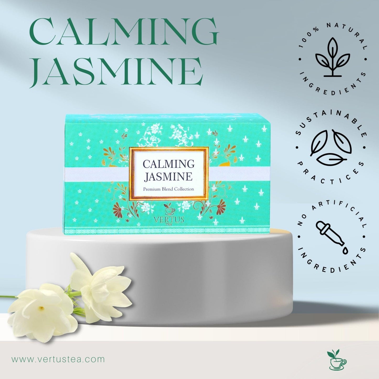 Relax & Calm Bundle VERTUS TEA