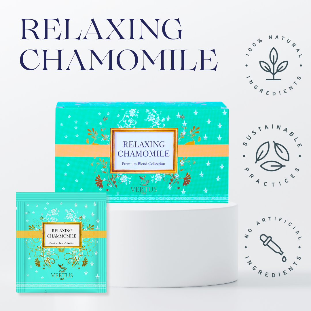 Relaxing Chamomile Green Tea VERTUS TEA