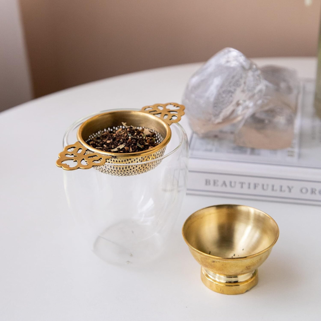 brass tea infuser