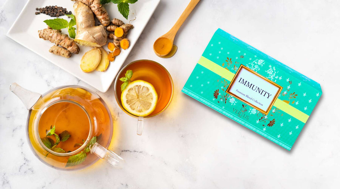 Harnessing the Potential of Immunity with Vertus Tea's Herbal Elixir VERTUS TEA