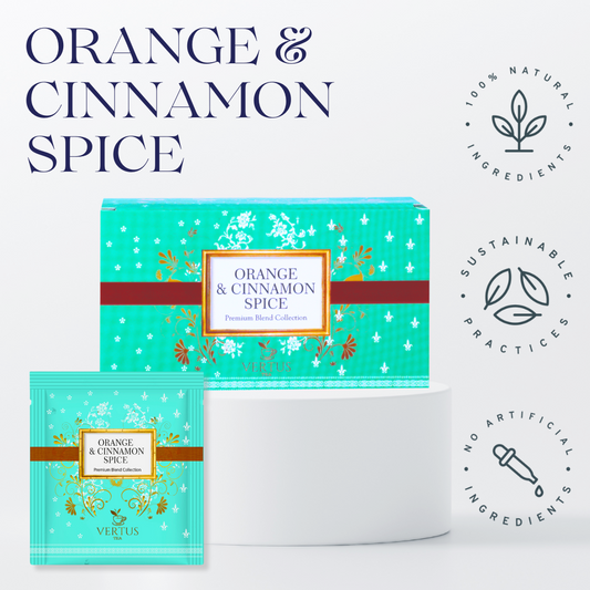 Orange & Cinnamon Spice Green Tea VERTUS TEA